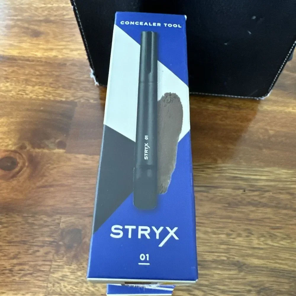 Stryx Concealer Stick Tool for Men 3 Box Pack Deep Java Shade‎